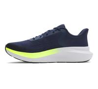 Under Armour Mens Charged Rogue 5 Runners, Washed Navy High Vis Yellow Black, 47.5 EU
