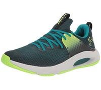 Under Armour Men's HOVR Rise 3 Cross Trainer, Batik (300)/Quirky Lime, 9