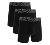 Under Armour Performance Cotton Solid 6in Boxer XS Nero
