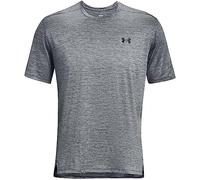 Under Armour Mens Short-Sleeves UA Tech Vent SS, Pitch Gray, 1376791-012, XL