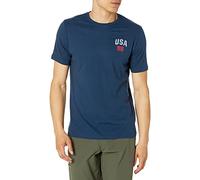 Under Armour Men's Standard Freedom Graphic Short Sleeve T-Shirt, (408) Academy / / Red, 3X-Large