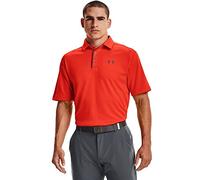 Under Armour Men's Standard Tech Golf Polo, Phoenix Fire (296)/Pitch Gray, XX-Large