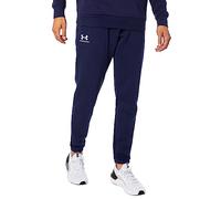Under Armour Men's UA Essential Fleece Joggers Bottoms in Pile, MDN, L Uomo