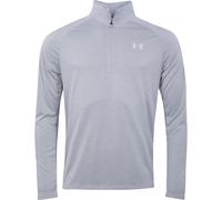 Under Armour Midlayer Tech 2.0 con mezza zip, grigio chiaro