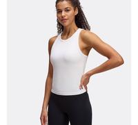 Under Armour Motion High Neck Canottiera Donna in bianco, Taglia: L