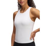 Under Armour Motion High Neck Canottiera Donna-Bianco in bianco