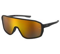 Under Armour Occhiali da Sole UA GAMEDAY/G MATT BLACK/ORANGE MULTILAYER OLEOPHOBIC 99/1/130 uomo