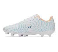 Under Armour Ombra bambino, (100) bianco/blu senza limiti/blocco arancione, 10 Toddler