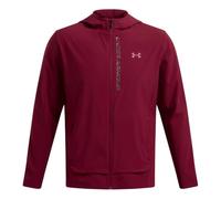 Under Armour Giacca Impermeabile Con Cappuccio Outrun The Storm rosso Xl