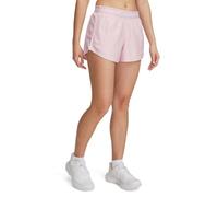 Under Armour Pantaloncini da Donna Tech Play Up, (647) Prime Pink / / Bianco, L