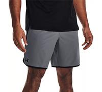 Under Armour Pantaloncini HIIT Woven da 8 Pollici, Pitch Gray, XL Uomo