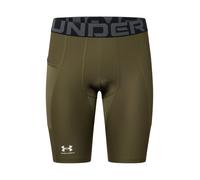 Pantaloncini Under Armour HeatGear Pocket Long verde cachi - M