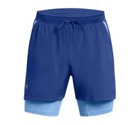Under Armour Pantaloncini Launch 2-in-1 13Cm Uomo Tech Blue/Horizon Blue S