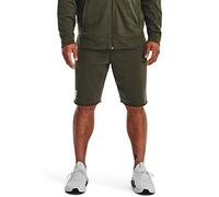 Under Armour Pantaloncini Rival Terry, (390) Marine Od Green/Onice White, M Uomo