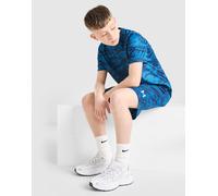 Under Armour Pantaloncino All Over Print Camo Junior - Blu, blu 14+Y