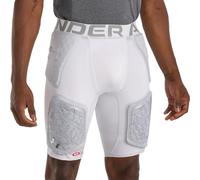 Under Armour Pantaloni da Calcio Gameday PRO, Unisex, Bianco, XL