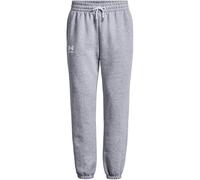 Under Armour Essential Fleece Joggers mod gray light heather/white pantaloni da allenamento da donna (L)