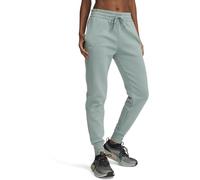 Under Armour - Pantaloni da jogging da donna Rival in pile, Verde Silice (348), L