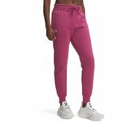 Under Armour Rival Fleece W - pantaloni fitness - donna L Dark Pink woman