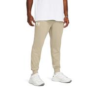 Jogger Under Armour Rival Terry da uomo Khaki Base / Onyx Bianco L