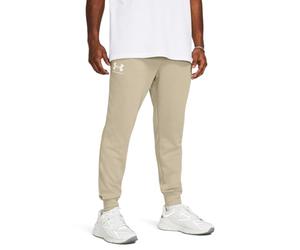 Under Armour Pantaloni Joggers Rival Terry Uomo, (289) Base Cachi / / Bianco Onice, L
