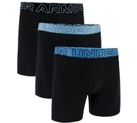 Boxer da uomo Under Armour M UA Perf Cotton 6in Taglia: S / Colore: nero/grigio