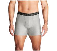 Under Armour Performance Tech Boxerjock - Boxer da 15,2 cm, Confezione da 3, Colore: Grigio mélange (Steel Heather - Core), Taglia 2XL