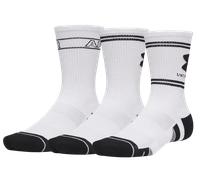 Under Armour Performance Tech Crew 3pk Calze M Bianco