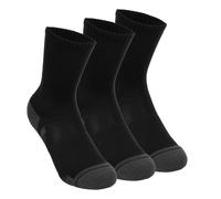 Under Armour Performance Tech Crew Calzini Sportivi Confezione Da 3 in nero, Taglia: 47.5-50.5