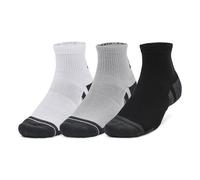Under Armour Performance Tech Quarter Calzini Da Tennis Confezione 3 in grigio, Taglia: 47.5-50.5