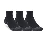 Under Armour Performance Tech Quarter Calzini Da Tennis Confezione 3 in nero, Taglia: 47.5-50.5