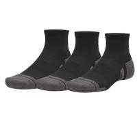 Under Armour Performance Tech Quater 3pk Calze L Nero