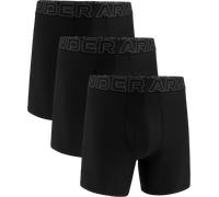 Under Armour Performance Tech Solid 6in 3-pcs Boxer M Nero