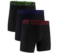 Under Armour Performance Tech Solid 6in Boxer S Nero