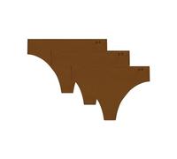 Under Armour Perizoma elasticizzato da donna, Confezione da 3, Marrone incenso, L