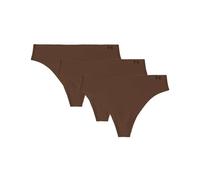 Under Armour Perizoma Elasticizzato da Donna, Confezione da 3, Marrone Kona - 625, M