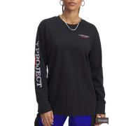 Under Armour Pjt Rck W LS Campus T Q1 Magliette a maniche lunghe S Nero