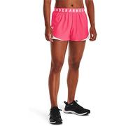 Pantaloncini da tennis da donna Under Armour Women's UA Play Up Shorts 3.0 - pink shock/white - Rosa (S)