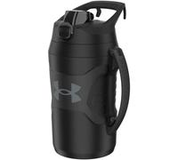 Under Armour Playmaker - Borraccia sportiva con manico, isolata in schiuma e resistente alle perdite, 1,814 g, nero/nero
