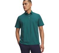 Under Armour Polo Driver a costine stampate, verde