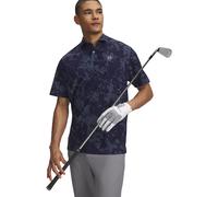 Under Armour Polo Driver stampata, navy/grigio