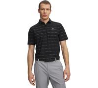 Under Armour Polo Driver stampata, nero/grigio