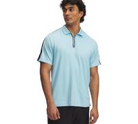 Under Armour Polo Driver Zip, blu chiaro