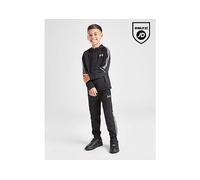 Under Armour Poly Colour Block 1/4 Zip Completo Bambino, Nero 5-6Y