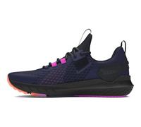 Under Armour Project Rock Blood Sweat Respect 4, Scarpe da Ginnastica Uomo, (402) Blu Navy/Nero/Arancione Flare, 43.5 EU