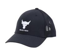Under Armour Cappello da uomo Project Rock Trucker, (003) Nero// Bianco, Taglia unica