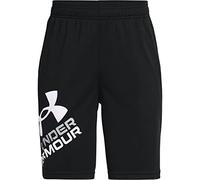 Under Armour Prototype 2.0 - Pantaloncini con Logo, da Bambino, Colore: Nero