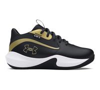 Scarpe da basket Pre-School Under Armour Lockdown 7 Nero / Nero / Metallico Oro 34