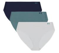 Under Armour Pure Stretch 3-Pack No Show Bikini Mutande XS Azzurro