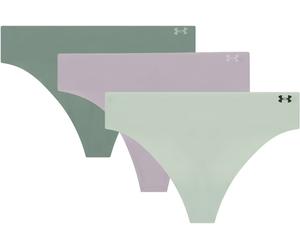 Under Armour Pure Stretch 3-Pack No Show Thong Mutande M multicolore